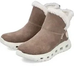 Rieker Damen Kurzstiefel braun, Damen:36 EU - Beige - 36