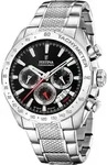 Festina F20668/4 Herrenuhr Timeless Chronograph 45mm 10ATM - Silber