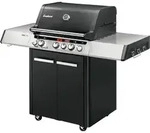 Gasgrill Enders UNIQ Pro 3 I CRUSTER 3 Brenner schwarz Alu-silber inkl.