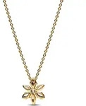Damenkette Herbarium Cluster mit Zirkonia PANDORA Moments, gold - Gold