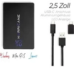 MD25C3 schwarz Hurricane 640GB 2.5 Zoll Externe tragbare Festplatte USB Type C