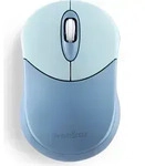 Perixx PERIMICE-802BL, Bluetooth-Maus f&uuml;r PC und Tablet, schnurlos, blau - Blau