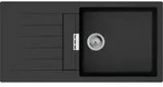 Hansgrohe S52 S520-F480 Einbausp&uuml;le mit automatischer Ablaufgarnitur Graphitschwarz