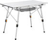 Juskys Campingtisch Picco - Aluminium Tisch 90 x 52 cm leicht, klappbar,