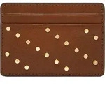 FOSSIL Kartenhalter Steven Card Case Brown braun - Braun
