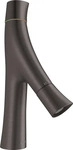HansGrohe 12011340, hansgrohe Zwei-Griff-Waschtischarmatur 80 Axor Starck Organic A
