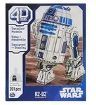 4D Build - Star Wars R2-D2 - detailreiches 3D-Puzzle, 201 Teile, ab 12 Jahren,