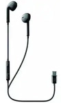 Cellularline USB-C Kopfhrer mit Mikrofon Schwarz - Schwarz