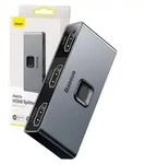 Baseus Matrix HDMI 4K HD Splitter, Kabelsplitter, Grau, Weiblich, 1 St&uuml;ck(e), HDMI -