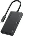 Anker 322 USB-C Hub (5-in-1) Black - Schwarz