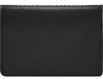 FOSSIL Kartenetui Geldb&ouml;rse Westover Snap Bifold Black schwarz - Schwarz