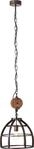 BRILLIANT Pendelleuchte 34cm Matrix schwarz IP20 E27 60 Watt dimmbar g. f.