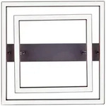 BRILLIANT Deckenleuchte, 2-flammig Ranut schwarz IP20 34 Watt dimmbar LED integriert