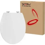 WOLTU Premium WC-Sitz mit Absenkautomatik, Kunststoff, Fast Fix, Softclose,