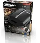 Mesko Home MS 3041, 24 Waffel(n), Ellipse, Schwarz, Bakelit, 1600 W, 220 - 240...