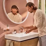 hansgrohe Tecturis S WTM 110 Fine CoolStart mit Push-Open Ablaufgarnitur chrom, 1