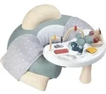 Smoby - Little Smoby Babysitz mit Spieltisch (66x70x4X cm) - aufblasbarer Rundsitz