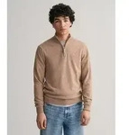 Gant Superfine Lambswool Halbzippullover Braun XL Mann Braun XL - Braun - XL