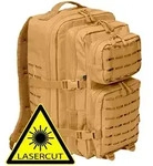 Brandit US Cooper Lasercut Large Backpack camel, OS - Braun
