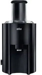 Braun J300, Zentrifugal-Entsafter, Schwarz, Schritt, 2 l, 7,5 cm, 1250 ml -...