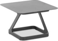 Niehoff Quattro Beistelltisch Aluminium 52x52 - 70x70 cm