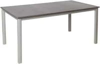4x Urban Stapelsessel mit Tisch Acaplan Loft 160x90 platin