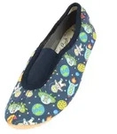 Beck Jungen Space Hausschuh, Blau, 25 EU - Dunkelblau - 25