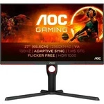 AOC G3 Q27G3XMN/BK, 68,6 cm (27"), 2560 x 1440 Pixel, 2K Ultra HD, LED, 1 ms,