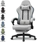 GTPLAYER Gaming Stuhl Ergonomischer Gaming Sessel Schreibtischstuhl PC Gamer Racing