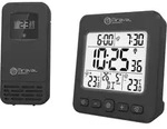 Miraval LCD Funk-Wetterstation mit Au&szlig;ensensor Wecker Funkuhr Kalender Datum 2