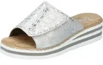Rieker Damen Pantolette Klettverschluss Plateau Keilabsatz V0290, Gr&ouml;&szlig;e:42 EU,