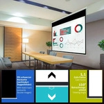 ESMART Professional MIROLO Rollo-Leinwand 280 x 210 cm (138") 4:3 | Heimkino...
