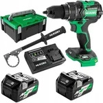 Hikoki DS36DCWRZ, Schlagschrauber, Pistolengriff, 1/2", Schwarz, Gr&uuml;n, Grau,