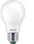 Philips Filament-Lampe, Milchglas, 75W A60 E27, 5,2 W, 75 W, E27, 1095 lm, 50000 h,