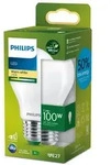 Philips Filament-Lampe, Milchglas, 100W A60 E27, 7,3 W, 100 W, E27, 1535 lm, 50000 h,