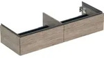 Geberit ONE Unterschrank f&uuml;r Aufsatzwaschtisch, 2 Schubladen, 133,2x26,6x47cm,