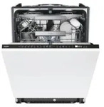 Haier XI 4A4M4PB, Voll integriert, Standardgr&ouml;&szlig;e (60 cm), Schwarz, Ber&uuml;hrung, 3