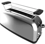 Cecotec Toastin' time 1100, 2 Scheibe(n), Edelstahl, Edelstahl, Tasten, Niveau,