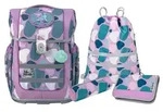 McNeill Schulranzen Ergo Compacto Schoolbag Set 5-teilig Barba rosa - Rosa