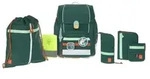 L&auml;ssig Schulranzen Set 7-teilig, Boxy Unique dark green Ocean Edition - Gr&uuml;n