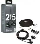 Shure SE215 EAR-CHANNEL, 1,62 m Kabell&auml;nge - Schwarz
