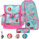 Belmil Schulranzen Set "Aqua Rose" 1.Klasse f&uuml;r M&auml;dchen Einschulung...