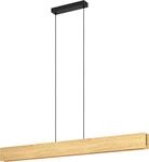 EGLO connect.z Smart-Home LED Pendelleuchte Anchorena-Z, Holz H&auml;ngelampe, ZigBee,
