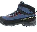 La Sportiva TX4 Evo Mid Woman GTX 37G644322 (38/moonlight-cherry tomato) - Blau - 38