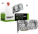 MSI V513-642R GeForce RTX 4070 SUPER 12G VENTUS 2X WHITE OC - Schwarz/Silber