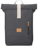 Graue Canvas-Rugzak 15L mit Laptopfach Medium - Grau