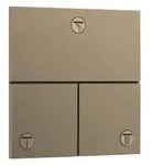 Fertigmontageset ShowerSelect Comfort E Absperrventil, UP brushed bronze brushed