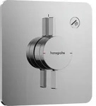 hansgrohe DuoTurn Q Mischer Unterputz chrom, 1 Verbraucher, 1 Stk. - Wei&szlig;