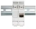 DIGITUS Hutschinenadapter f&uuml;r Keystone Module IP20 Beschrift