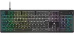 Corsair K55 CORE RGB, Kabelgebunden, USB, Mechanischer Switch, QWERTZ, RGB-LED,